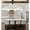 Z-Lite Lenyx Pendant Pendant, 1-Light, 10 In.W x 10 In.L x 20.25 In.H, Rubbed Brass/White 1935MP-RB - alternate 6